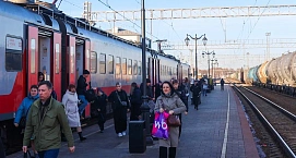 Дополнительные остановки назначены пригородным поездам на Северной магистрали с 1 мая